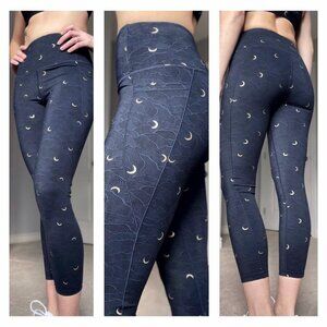 Navy Gold Moon Terrace Pocket Luxe 7/8 24"